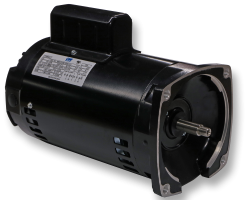 IND No. PP5652SQ - 1HP 115/230 56Y Frame Square Flange Energy Efficient Pool Pump Motor